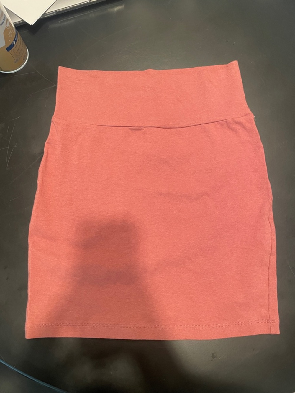 Charlotte Russe Coral High-Rise Mini Skirt